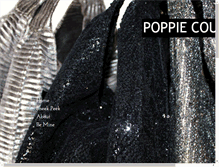 Tablet Screenshot of poppiecouture.com
